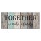 Stupell Industries Together We Make a Family Quote Canvas Wall Art